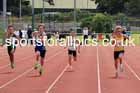 Boys Under-13s 100 metres, 2023 Northern Under-13s, Under-15s and Under-17s, Middlesbrough.  Photo: David T. Hewitson/Sports for All Pics